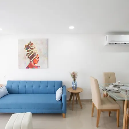 Apartment Confortable Ocean Drive 711 -estancia Minima 2 Noches- Cartagena